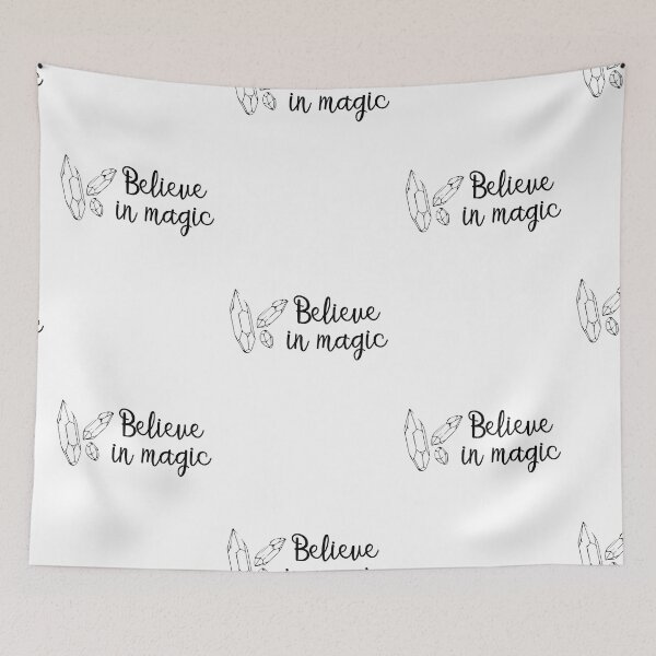 Item preview, Crystal Quote - Believe in magic designed and sold by KatyaDesigns.
