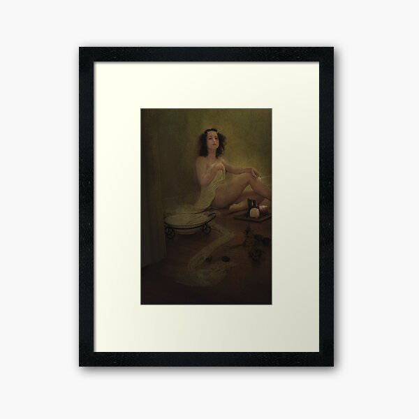 Cultus Procul Meus Sanctus Templum Framed Art Print