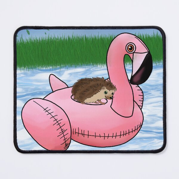 Item preview, Adorable hedgehog on a floatie designed and sold by LunaLillith.