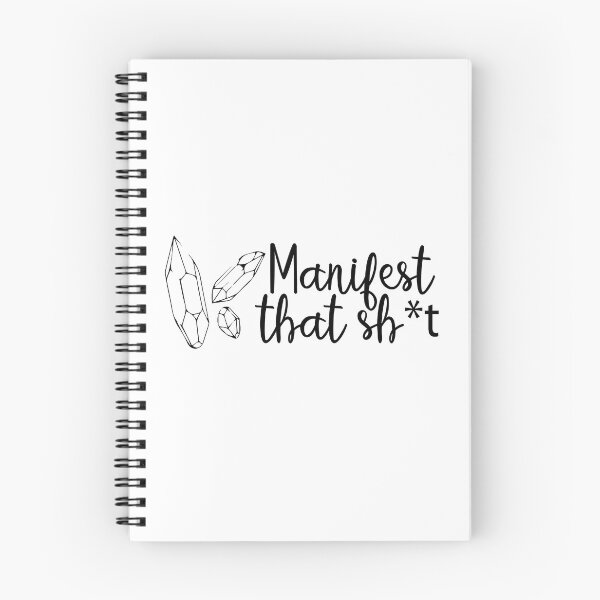 Item preview, Crystal Quote - Manifest that ish designed and sold by KatyaDesigns.