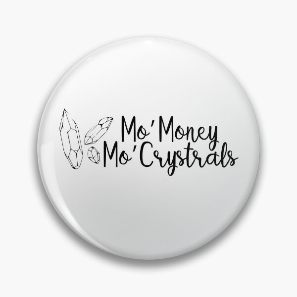 Item preview, Crystal Quote - More money more crystals designed and sold by KatyaDesigns.
