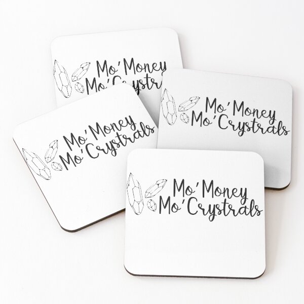 Item preview, Crystal Quote - More money more crystals designed and sold by KatyaDesigns.