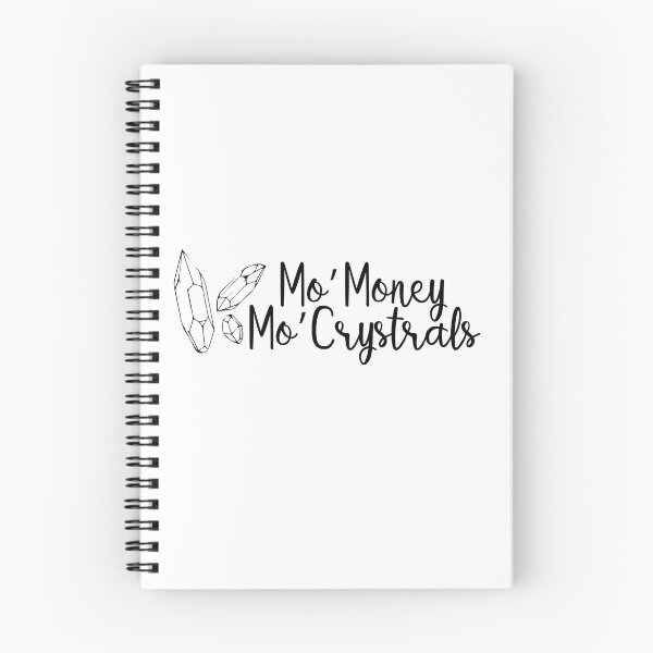 Item preview, Crystal Quote - More money more crystals designed and sold by KatyaDesigns.