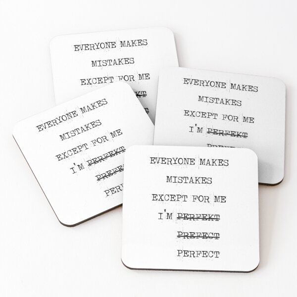 Item preview, Demotivational Quotes - Nobody Is Perfekt designed and sold by IKDG.