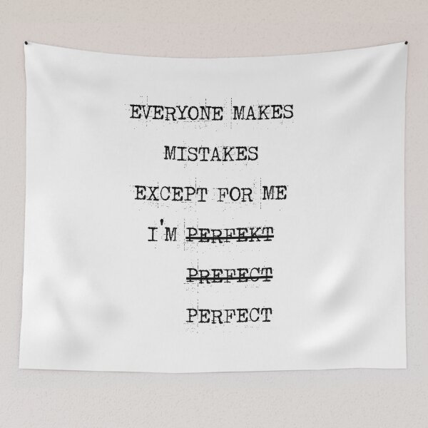 Item preview, Demotivational Quotes - Nobody Is Perfekt designed and sold by IKDG.