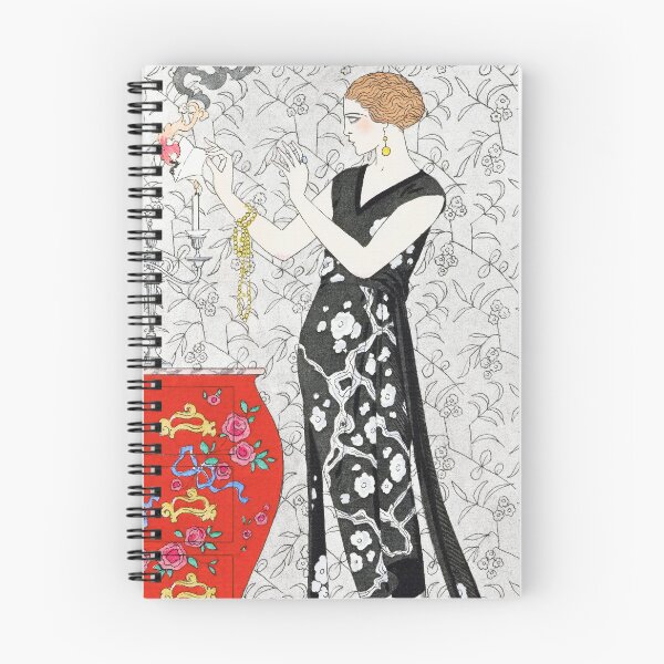 Artikelvorschau, Fumée: Modeillustration von George Barbier, Vintage Art Deco, Art Deco Mode, Art Deco Werbung, entworfen und verkauft von Tamas Das.