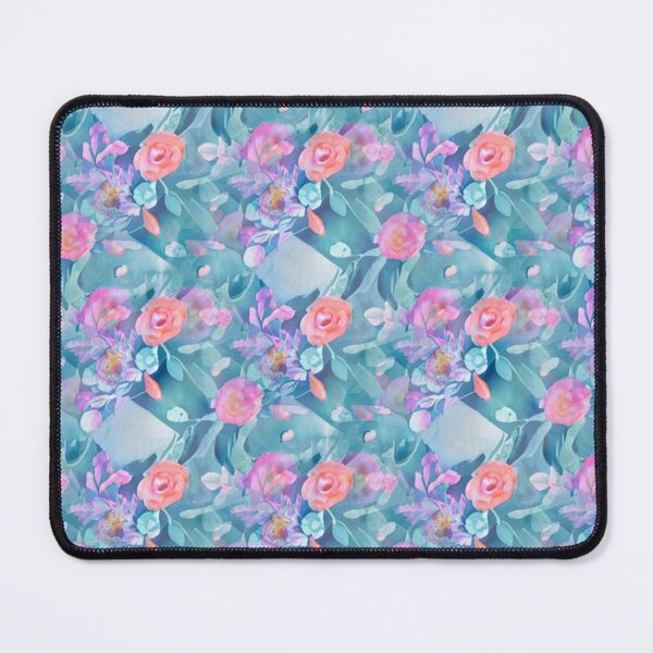 Item preview, Pastel floral abstract pattern designed and sold by Mirarima.