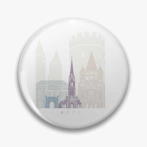 Item preview, Metz skyline poster designed and sold by paulrommer.