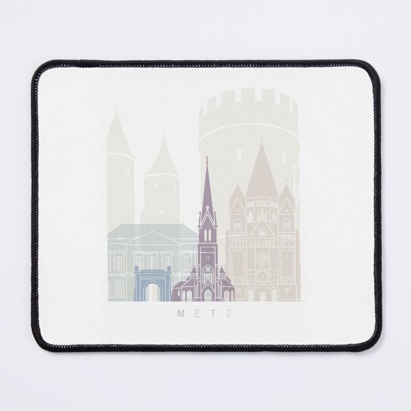 Item preview, Metz skyline poster designed and sold by paulrommer.