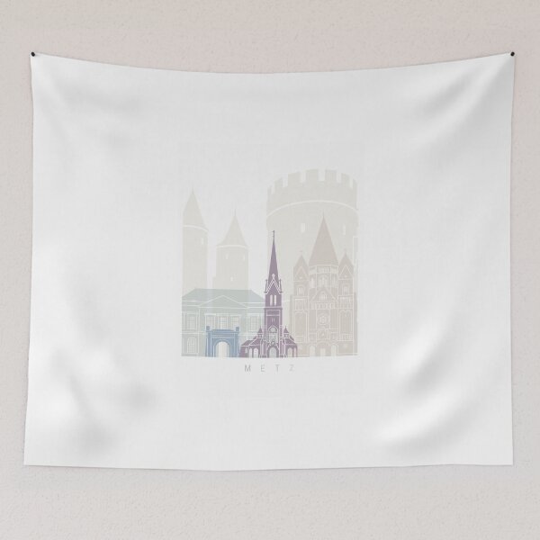 Item preview, Metz skyline poster designed and sold by paulrommer.