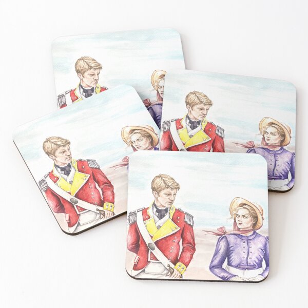 Item preview, Captain Fraser & Miss Alison Heywood designed and sold by BusyFeeArt.
