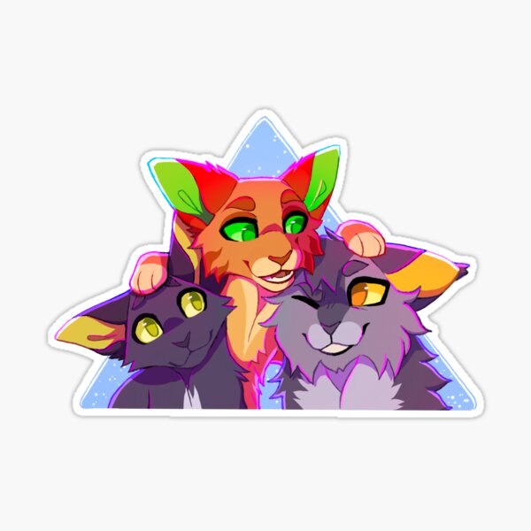 Ravenpaw Warrior Cat Fan Kiss-cut Sticker -  Israel