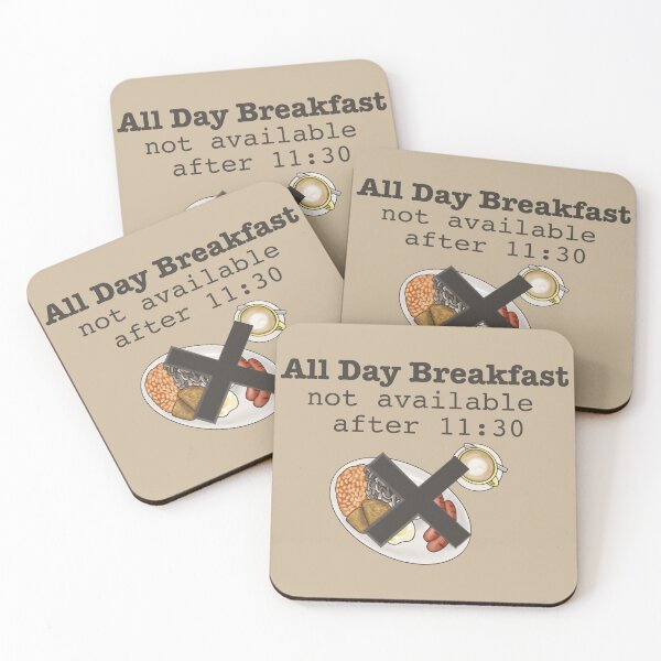 Item preview, All Day Breakfast Not Available After 1130 designed and sold by tonylamfood.