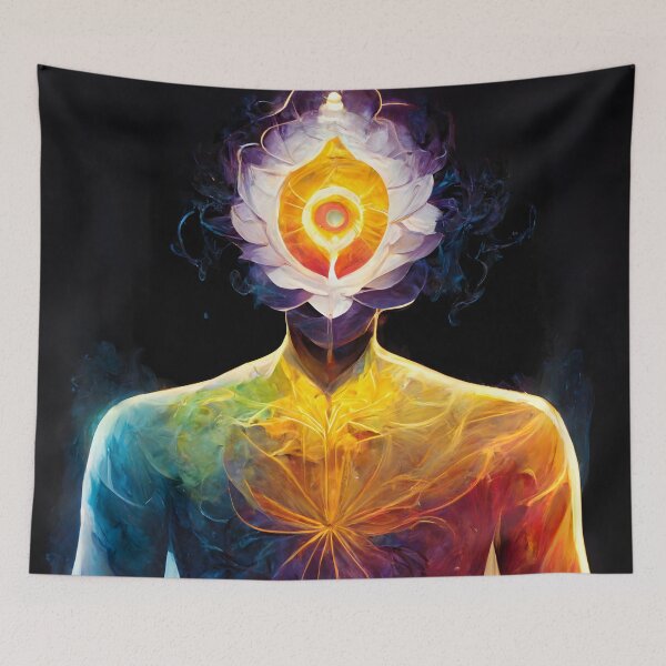 Item preview, The Heart Energy will make You Blossom - spiritual art spiritual artwork spirituality wellness well-being designed and sold by LvSoulCreations.