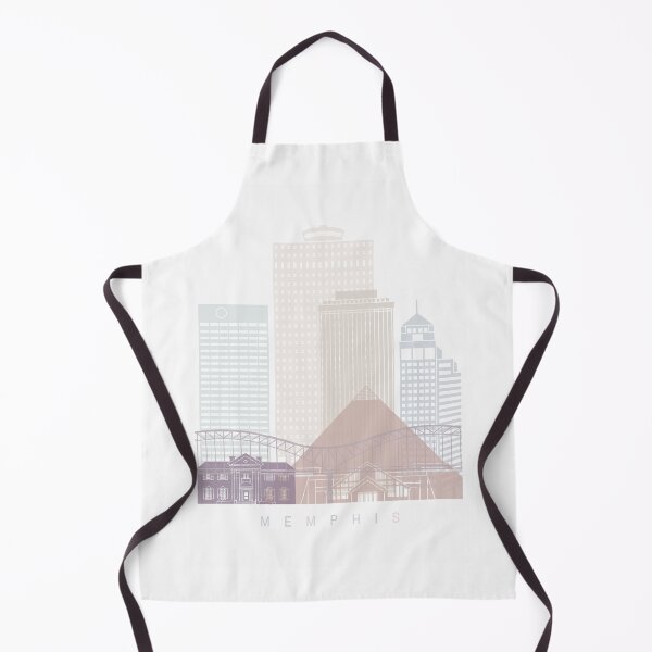 Item preview, Memphis skyline poster designed and sold by paulrommer.