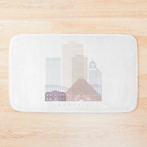 Item preview, Memphis skyline poster designed and sold by paulrommer.