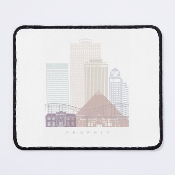 Item preview, Memphis skyline poster designed and sold by paulrommer.