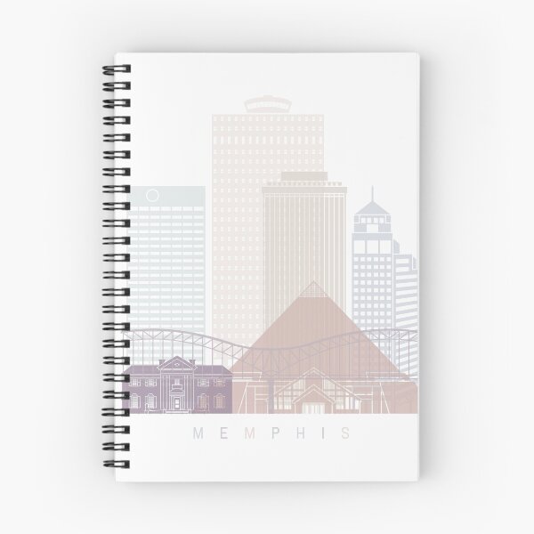 Item preview, Memphis skyline poster designed and sold by paulrommer.