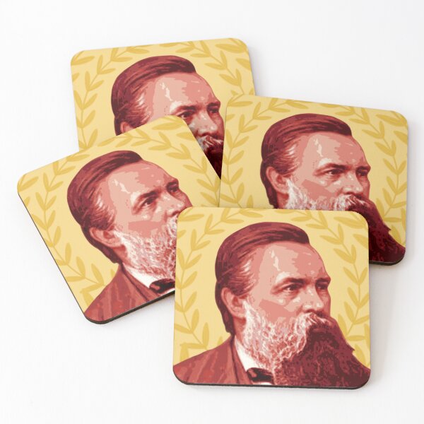 Item preview, Retro Engels Portrait designed and sold by BluebellPainter.