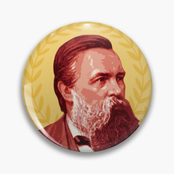 Item preview, Retro Engels Portrait designed and sold by BluebellPainter.