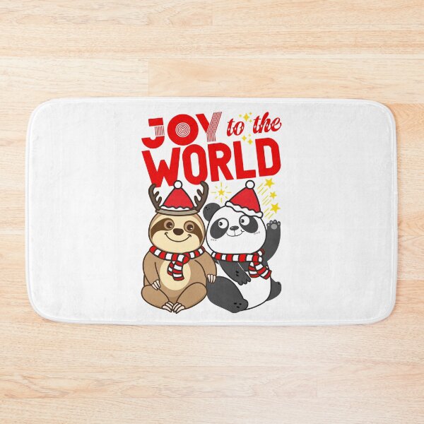 Item preview, Sloth Panda - Joy to the World designed and sold by plushism.