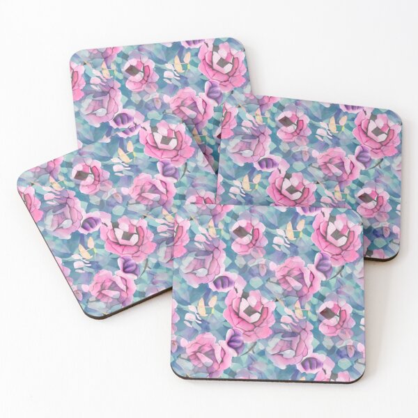 Item preview, Pastel floral abstract pattern designed and sold by Mirarima.