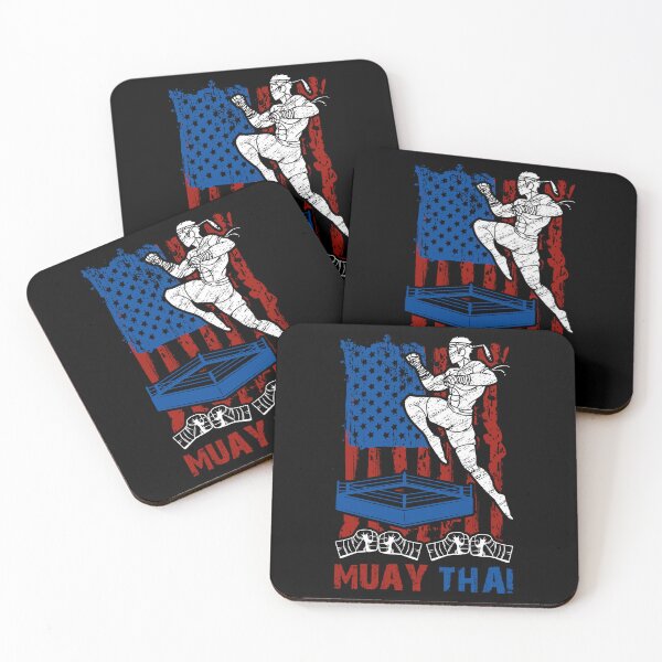 Item preview, Muay Thai USA American Flag Gift designed and sold by Toranai.
