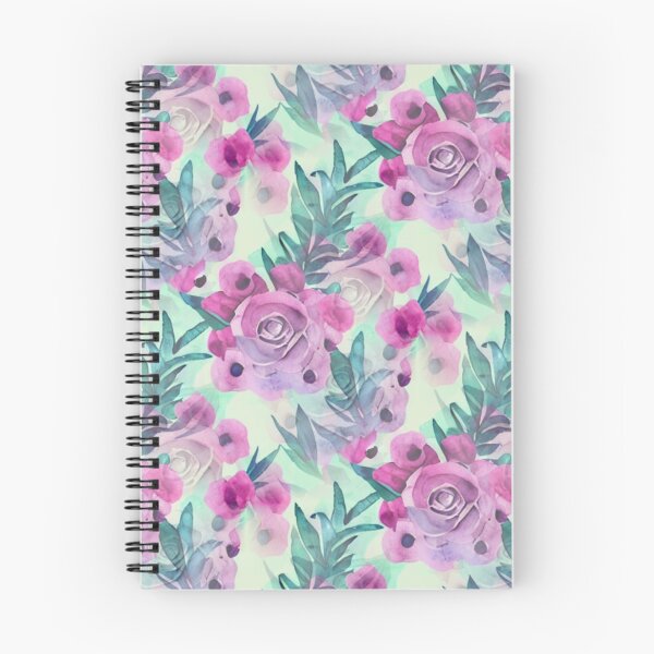 Item preview, Patrón abstracto floral pastel designed and sold by Mirarima.