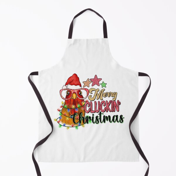 Item preview, Merry Cluckmas Funny Chicken Christmas Pun , Merry Cluckin Christmas designed and sold by sweary12.