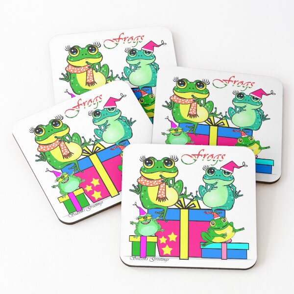 Item preview, Frog family - Season's greetings  designed and sold by Shirley cute art .