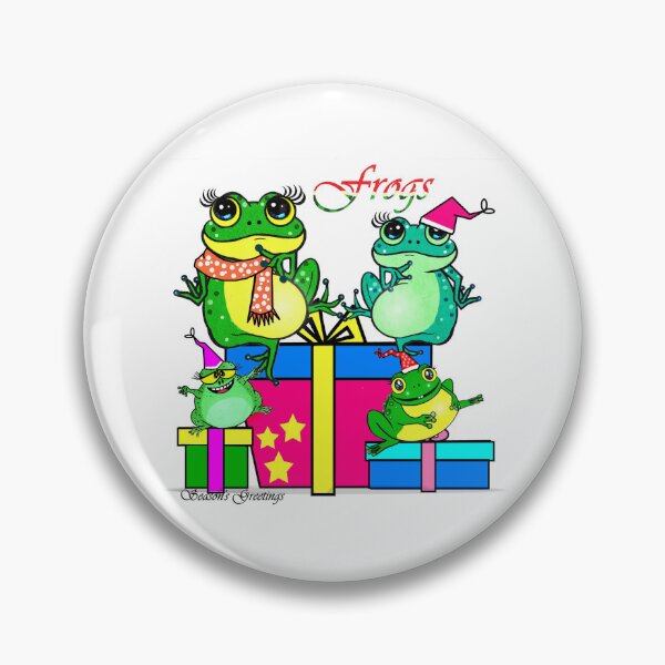 Item preview, Frog family - Season's greetings  designed and sold by Shirley cute art .