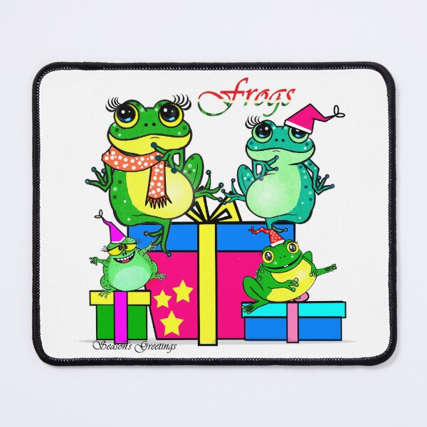 Item preview, Frog family - Season's greetings designed and sold by Shirley cute art .