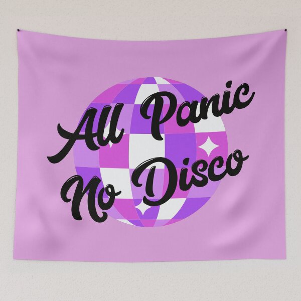 Item preview, All Panic No Disco designed and sold by Lil-Bit-Batty.