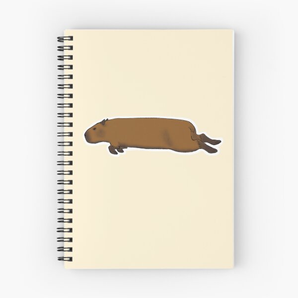 Item preview, Capybara Flying - Jump designed and sold by RhaioonArt.