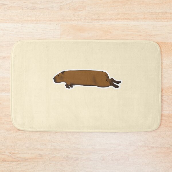 Aperçu de l'œuvre Capybara Volant - Saut créée et vendue par RhaioonArt.