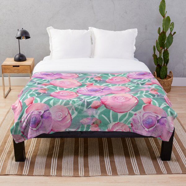 Item preview, Pastel floral abstract pattern designed and sold by Mirarima.