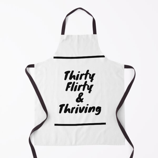 Item preview, thirty be flirty & thriving thirtieth 30th birthday T-Shirts designed and sold by Animew0rk.