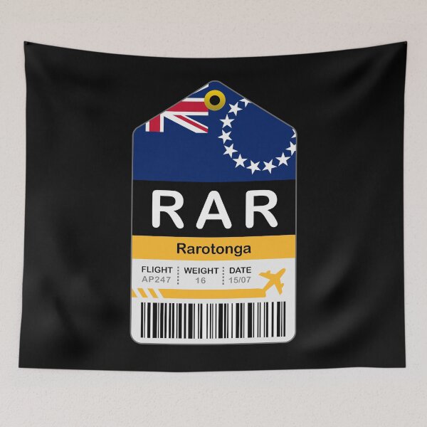 Item preview, Rarotonga Luggage Tag - Airport designed and sold by oclatikaz.