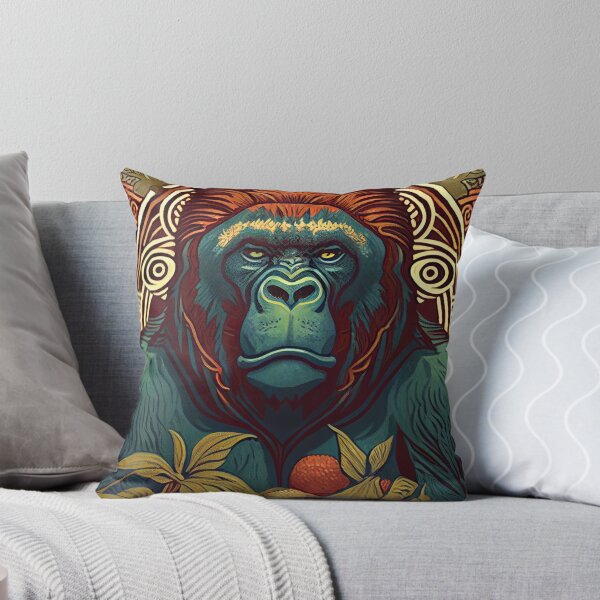 Item preview, Gorilla Spirit Animal 1 designed and sold by MadeByHaresShop.