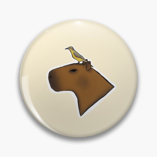 Item preview, Capybara & Bird designed and sold by RhaioonArt.