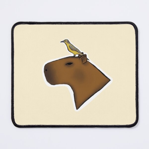 Item preview, Capybara & Bird designed and sold by RhaioonArt.