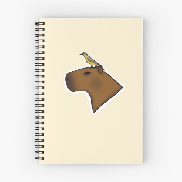 Item preview, Capybara & Bird designed and sold by RhaioonArt.