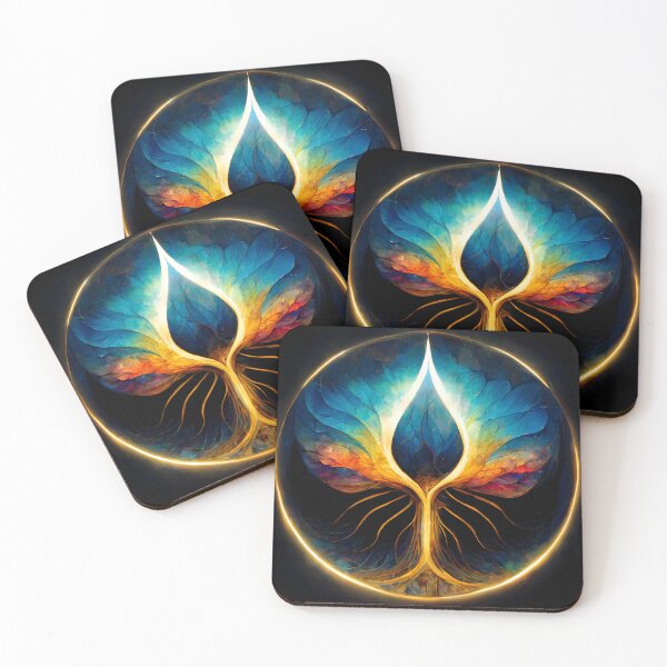 Item preview, The Sacred Femminine taking Roots, Yoni Symbol of Divine Feminine - spiritual art spiritual artwork spirituality wellness well-being designed and sold by LvSoulCreations.