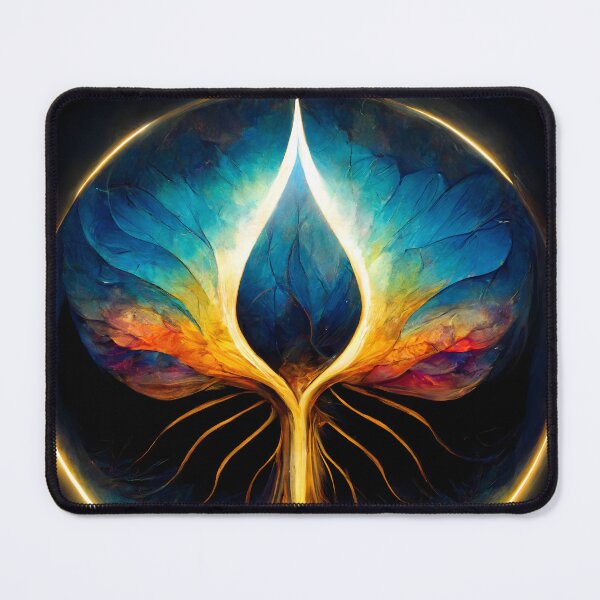 Item preview, The Sacred Femminine taking Roots, Yoni Symbol of Divine Feminine - spiritual art spiritual artwork spirituality wellness well-being designed and sold by LvSoulCreations.