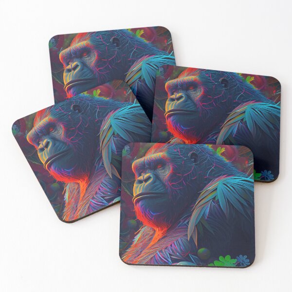 Item preview, Gorilla Spirit Animal 2 designed and sold by MadeByHaresShop.