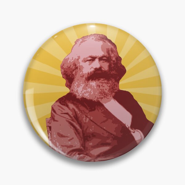 Item preview, Retro Marx Portrait designed and sold by BluebellPainter.