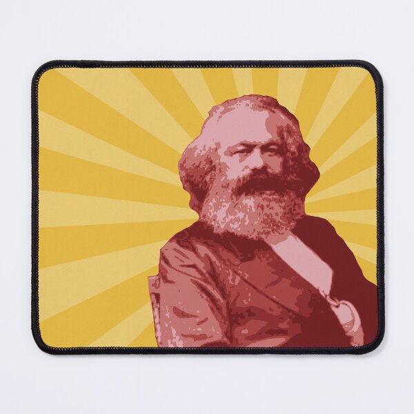 Item preview, Retro Marx Portrait designed and sold by BluebellPainter.