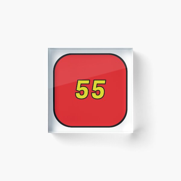 Item preview, Carlos Sainz 55 simple ferrari romeo square designed and sold by ff1merch ..