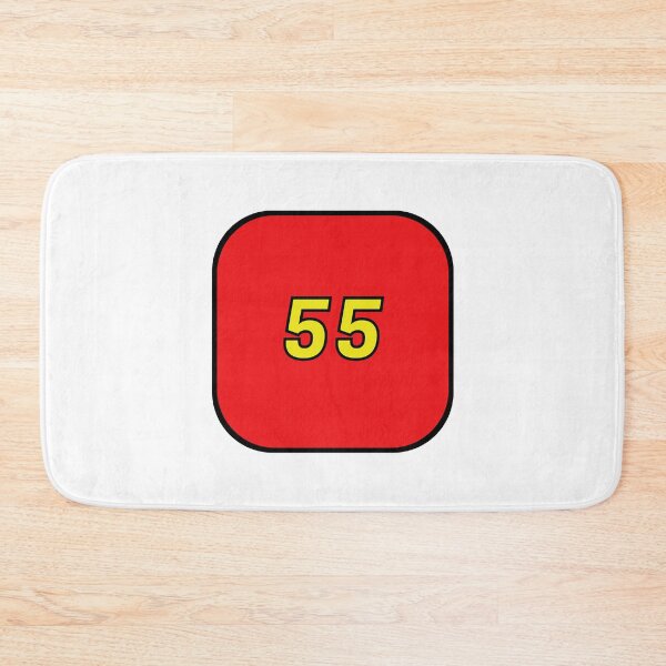Item preview, Carlos Sainz 55 simple ferrari romeo square designed and sold by ff1merch ..