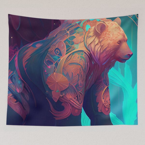 Item preview, Baer Spirit Animal 2 designed and sold by MadeByHaresShop.